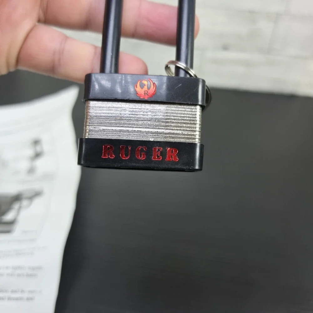 Ruger - Pad Lock- #5035- 2 Keys- Gun Lock - New/ OPEN box